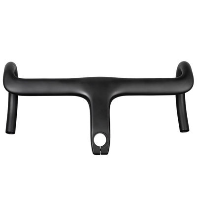Carbon Fiber Aero Shaping Road Bike Integrated Handlebar 420mm Drop Bar
