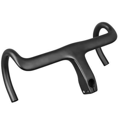 Carbon Fiber Aero Shaping Road Bike Integrated Handlebar 420mm Drop Bar