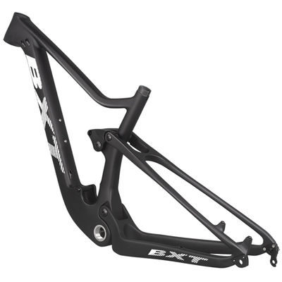 XC Full Suspension Carbon Fatbike Frame Dual Disc Brake 29er Boost Thru Axle