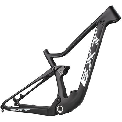 XC Full Suspension Carbon Fatbike Frame Dual Disc Brake 29er Boost Thru Axle