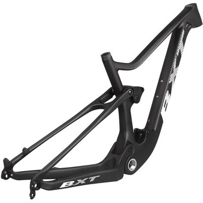 XC Full Suspension Carbon Fatbike Frame Dual Disc Brake 29er Boost Thru Axle