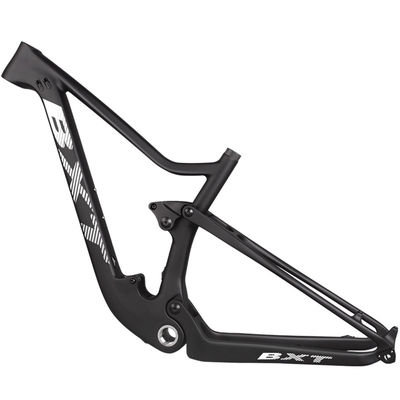 XC Full Suspension Carbon Fatbike Frame Dual Disc Brake 29er Boost Thru Axle