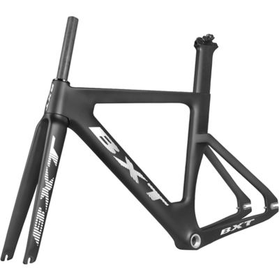 Fixed Gear Carbon Track Bike Frame TT Bicycle Toray T800 Carbon Fiber Bike