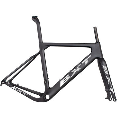 T1000 Carbon Fibre Gravel Bike Frame Carbon Fiber Road Bicycle Frameset 700C