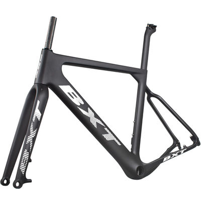 T1000 Carbon Fibre Gravel Bike Frame Carbon Fiber Road Bicycle Frameset 700C