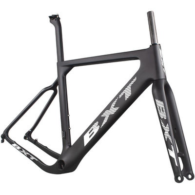 T1000 Carbon Fibre Gravel Bike Frame Carbon Fiber Road Bicycle Frameset 700C