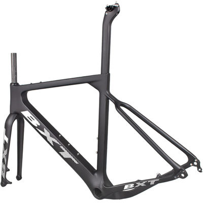 T1000 Carbon Fibre Gravel Bike Frame Carbon Fiber Road Bicycle Frameset 700C