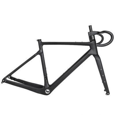 Disc Brake Carbon Gravel Bike Frameset 700C Carbon Road Frame