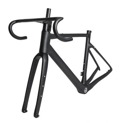 Hidden Cable Full Carbon Fiber T1000 Road Gravel Bike Frameset 700C