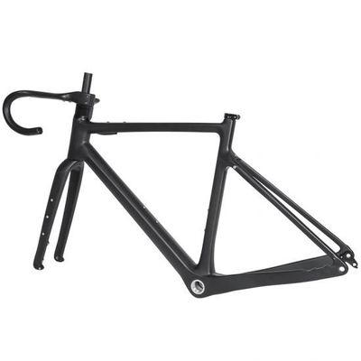 Hidden Cable Full Carbon Fiber T1000 Road Gravel Bike Frameset 700C