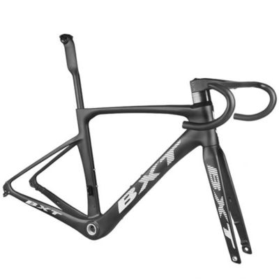 Custom Full Carbon Fiber Road Bicycle Frames 700C Disc Brake Small 47cm