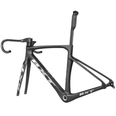 Custom Full Carbon Fiber Road Bicycle Frames 700C Disc Brake Small 47cm