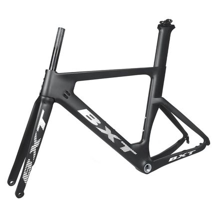Aero Carbon Fiber Fat Bike Frame Racing 700C Carbon Fiber Track Bike Frame