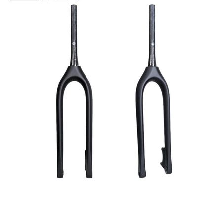 27.5 Thru Axle Carbon Fiber Rigid Fork T1000 Mountain Carbon Fiber Bicycle Forks Disc Brake