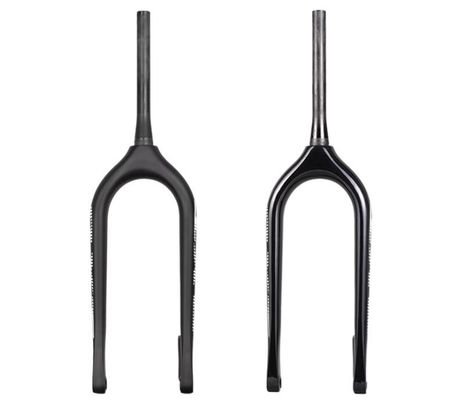 26 Thru Axle Carbon Mountain Bike Fork T800 Mountain Bicycle Snow Fat Bike Forks