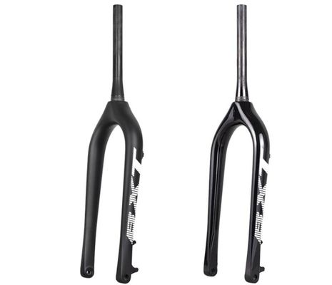 26 Thru Axle Carbon Mountain Bike Fork T800 Mountain Bicycle Snow Fat Bike Forks