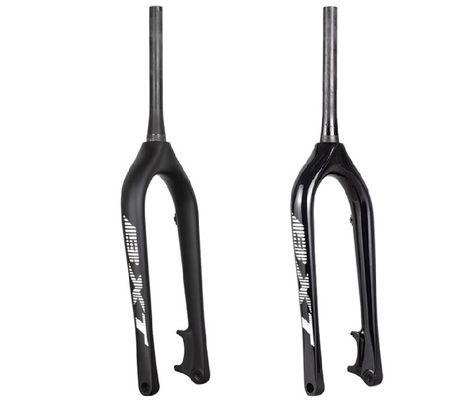 26 Thru Axle Carbon Mountain Bike Fork T800 Mountain Bicycle Snow Fat Bike Forks