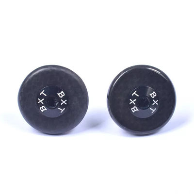 Mountain Bicycle Parts Top Caps Cover Carbon Fiber 3K Weave Cycle Spare Parts