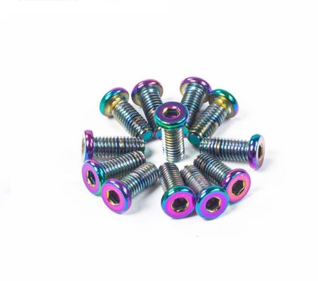 Universal Mountain Road Bicycle Bottle Cage Screw Dazzle colorful