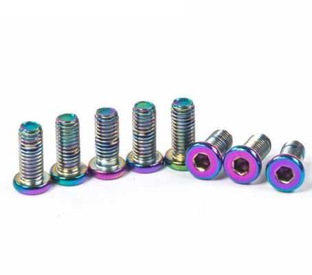 Universal Mountain Road Bicycle Bottle Cage Screw Dazzle colorful