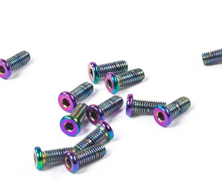 Universal Mountain Road Bicycle Bottle Cage Screw Dazzle colorful
