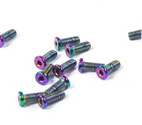 Universal Mountain Road Bicycle Bottle Cage Screw Dazzle colorful