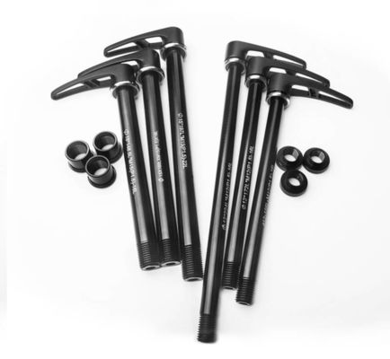 BXT Road Bicycles Parts Thru Axle Quick Release Lever Black Aluminum Alloy