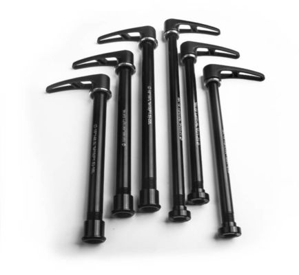 BXT Road Bicycles Parts Thru Axle Quick Release Lever Black Aluminum Alloy