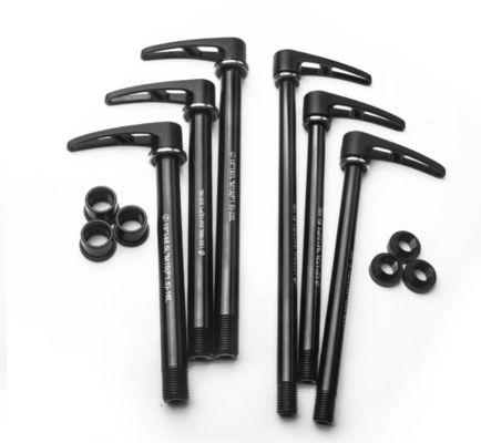 BXT Road Bicycles Parts Thru Axle Quick Release Lever Black Aluminum Alloy