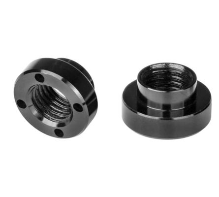 Bicycle 7075 Hign Strength Aluminum Alloy Thru Axle Lock Nut 12mm