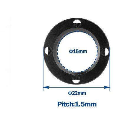Bicycle 7075 Hign Strength Aluminum Alloy Thru Axle Screw Nut 15mm