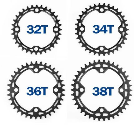 Aluminum Alloy Bicycles Parts 104BCD Mountain Road Bicycle Chainwheel ChainRings