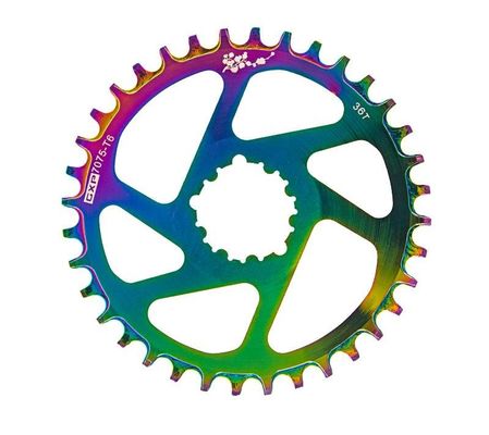 Aluminum Alloy Mountain Road Bicycle GXP Crank Rings Dazzle Colour