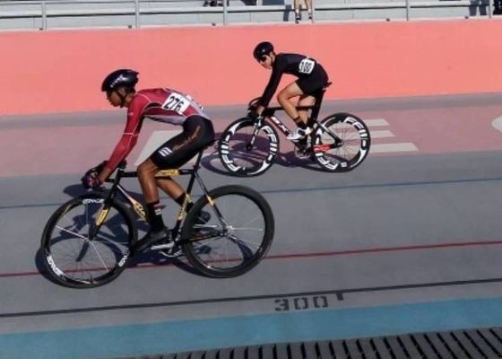 Fixed Gear Carbon TT Bike Aero Shaping Racing Time Trial Bicycle