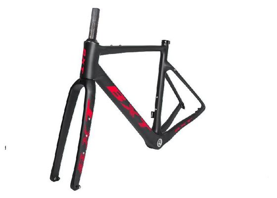 Carbon Fiber Frame 700C Hidden Cable Gravel Racing Bike Frame Black Matte