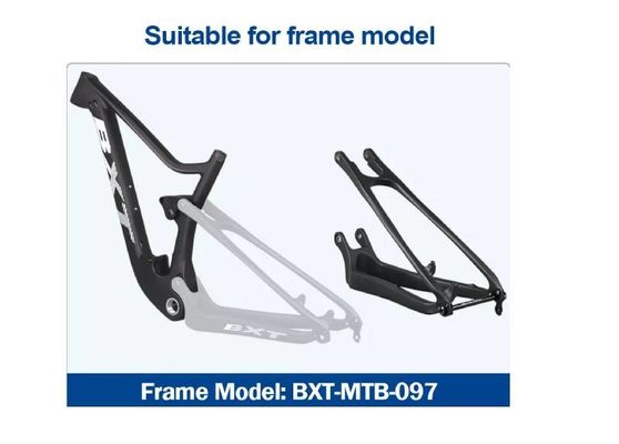 Shockingproof Carbon Full Suspension Frame Mountain Bike Rear Fork