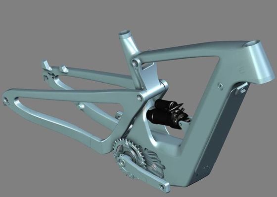 29 Full Suspension Carbon Ebike Frame Electric Bicycle Frame Bafang Disc Brake