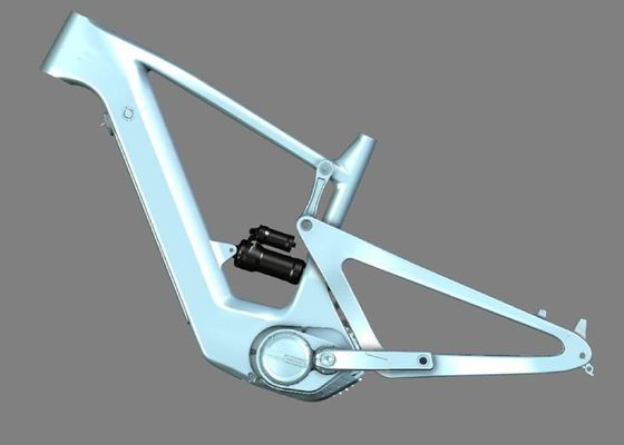 29 Full Suspension Carbon Ebike Frame Electric Bicycle Frame Bafang Disc Brake