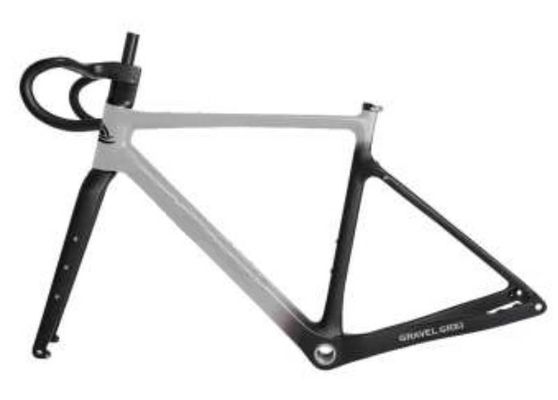 Carbon Fiber Bike Frame Road Gravel Aero Road Bike Frame 700C Matte black