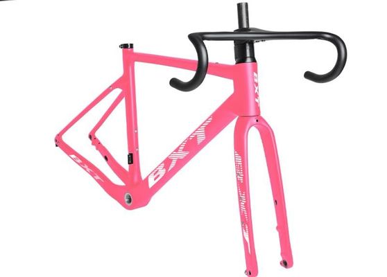 Carbon Fiber Frame 700C Hidden Cable Gravel Racing Bike Frame Black Matte