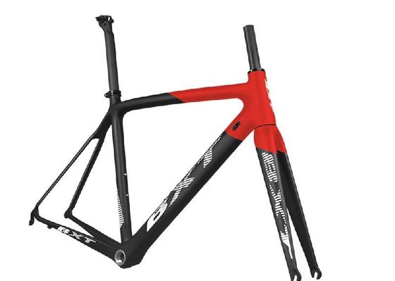 700C Rim Brake Bike Frame Full Carbon Fiber Racing Road Bike Frameset Max 23C Tire