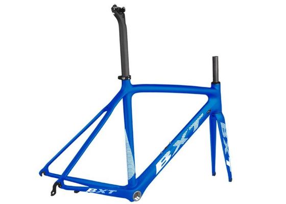 700C Rim Brake Bike Frame Full Carbon Fiber Racing Road Bike Frameset Max 23C Tire