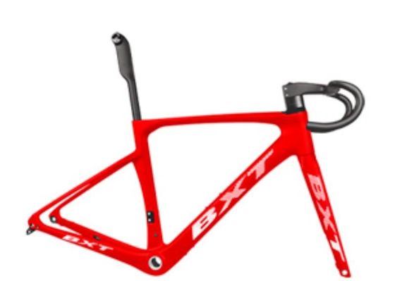 700C Full Carbon Fibre Gravel Road Bike Frameset Small Thru Axle