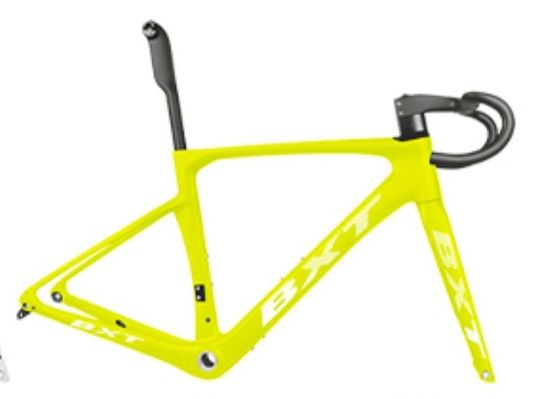 700C Full Carbon Fibre Gravel Road Bike Frameset Small Thru Axle