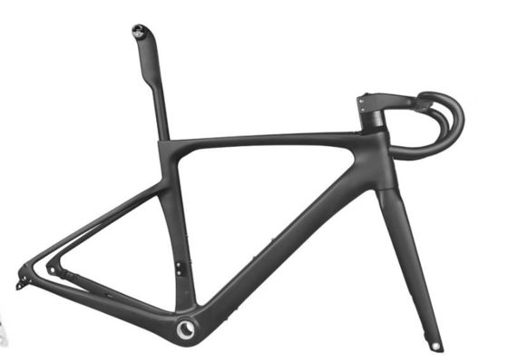 700C Full Carbon Fibre Gravel Road Bike Frameset Small Thru Axle