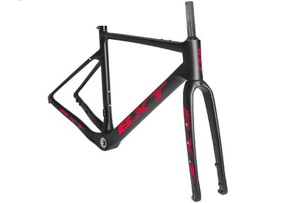 Half Hidden Cable Carbon Road Bike Frame Gravel Bike Disc Frameset