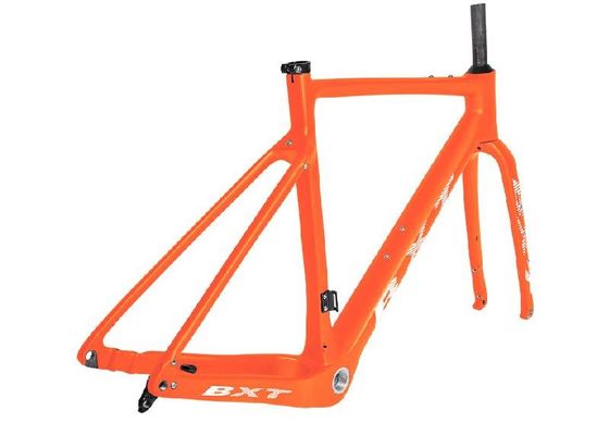 Half Hidden Cable Carbon Road Bike Frame Gravel Bike Disc Frameset