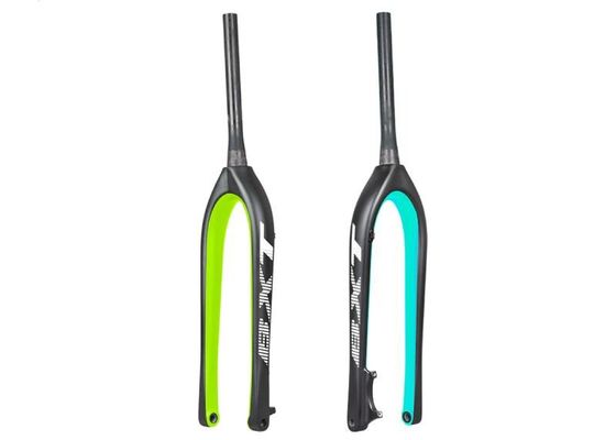T800 Carbon Fiber Road Bike Fork MTB Mountain Bicycle Hard Forks 29 Thru Axle