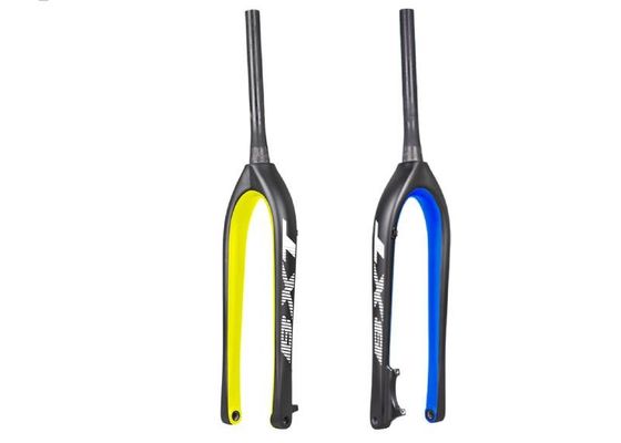 T800 Carbon Fiber Road Bike Fork MTB Mountain Bicycle Hard Forks 29 Thru Axle
