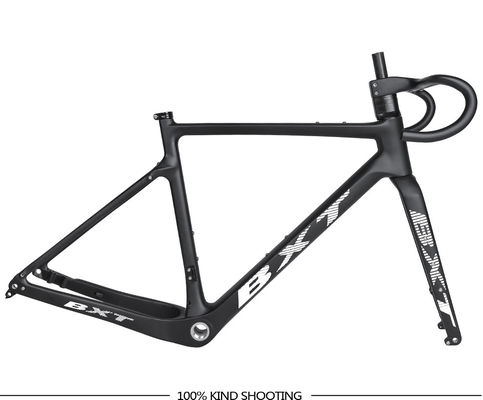 Hidden Cable Full Carbon Fiber T1000 Road Gravel Bike Frameset 700C